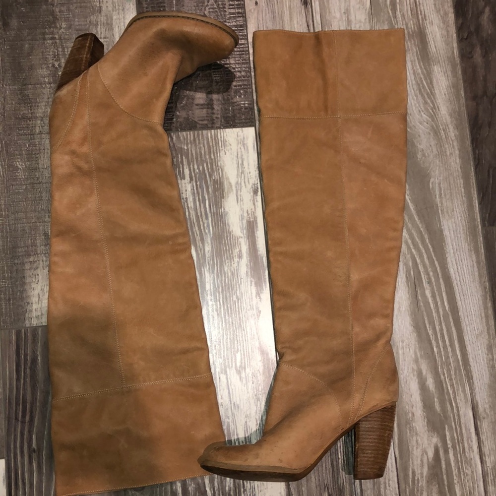 Steve Madden tall boots tan fall boots